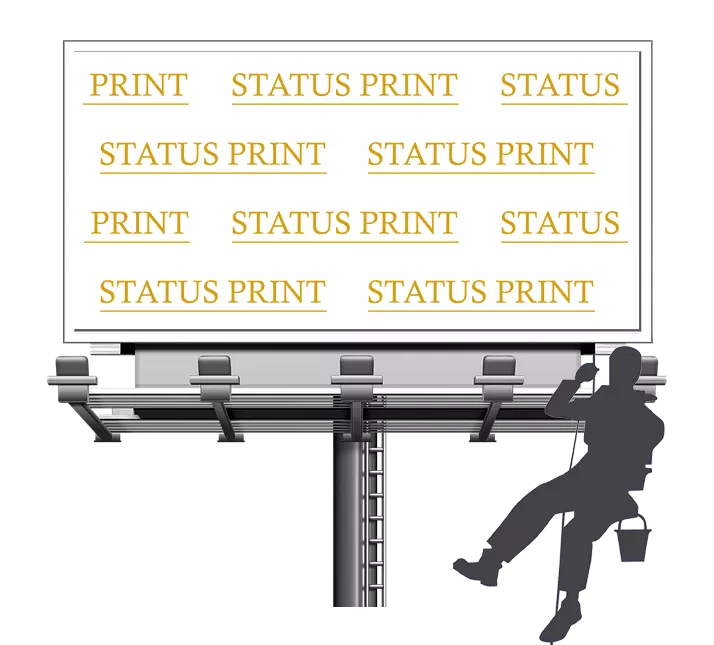 montag narugnaia reklama | Широкоформатная печать | Status-Print